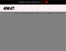 Tablet Screenshot of 4mat.com